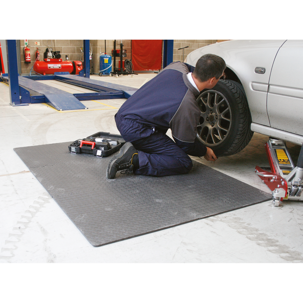 Interlocking EVA Foam Workshop Mat Set 1200 x 1800mm MIC1218