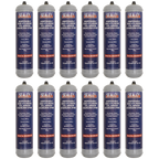 Disposable Carbon Dioxide/Argon Gas Cylinder 100g - Box of 12 MIG/MIX/100/12
