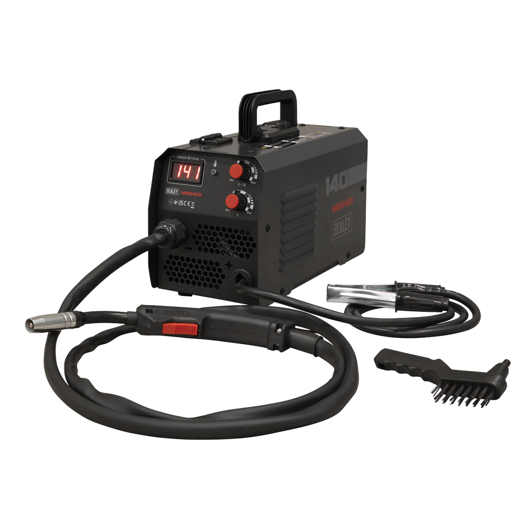Flux Cored Gasless MIG Inverter Welder 140A MIG140i