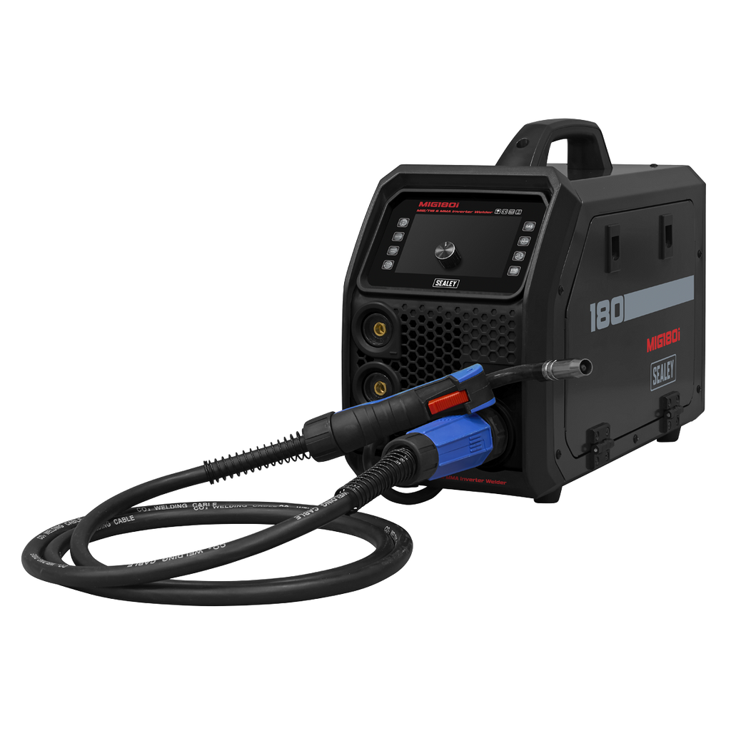 MIG/TIG & MMA (ARC/STICK) Inverter Welder 180A MIG180i