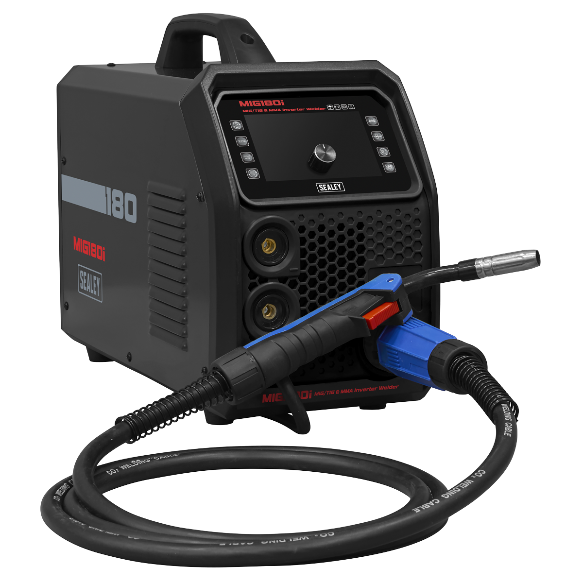 MIG/TIG & MMA (ARC/STICK) Inverter Welder 180A MIG180i