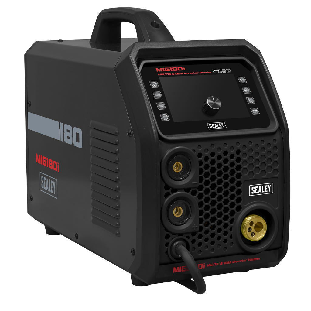 MIG/TIG & MMA (ARC/STICK) Inverter Welder 180A MIG180i