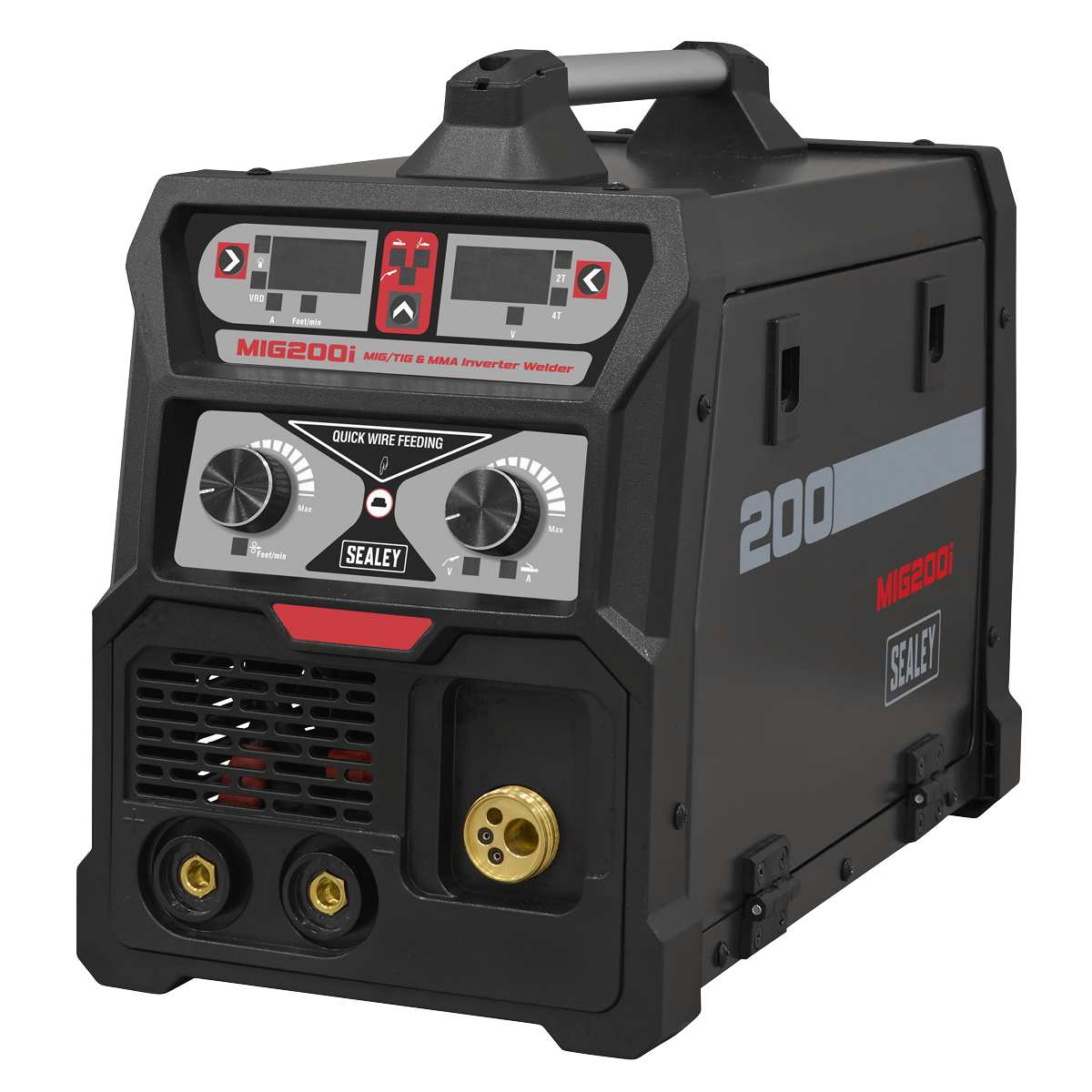 MIG/TIG & MMA (ARC/STICK) Inverter Welder 200A MIG200i