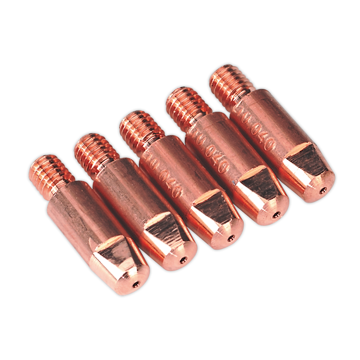 Aluminium Contact Tip 1mm MB25/36 - Pack of 5 MIG921