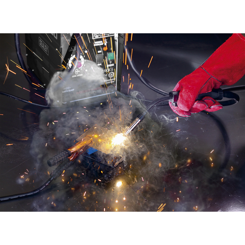 Gasless MIG Welder 100A 230V MIGHTYMIG100