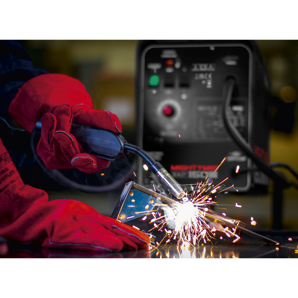 Professional Gas/Gasless MIG Welder 150A 230V MIGHTYMIG150