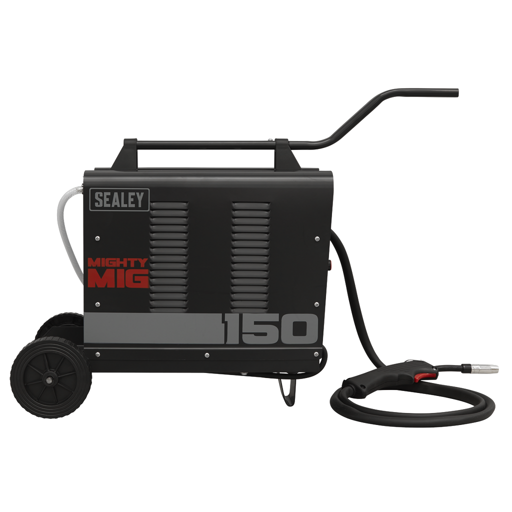 Professional Gas/Gasless MIG Welder 150A 230V MIGHTYMIG150