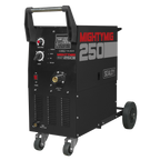 Professional Gas/Gasless MIG Welder with Euro Torch 250A MIGHTYMIG250