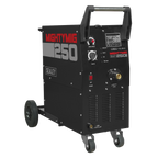 Professional Gas/Gasless MIG Welder with Euro Torch 250A MIGHTYMIG250