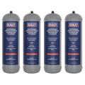 Disposable Argon/Carbon Dioxide Gas Cylinder 430g, 2.2L - Pack of 4 MIGMIX2.24