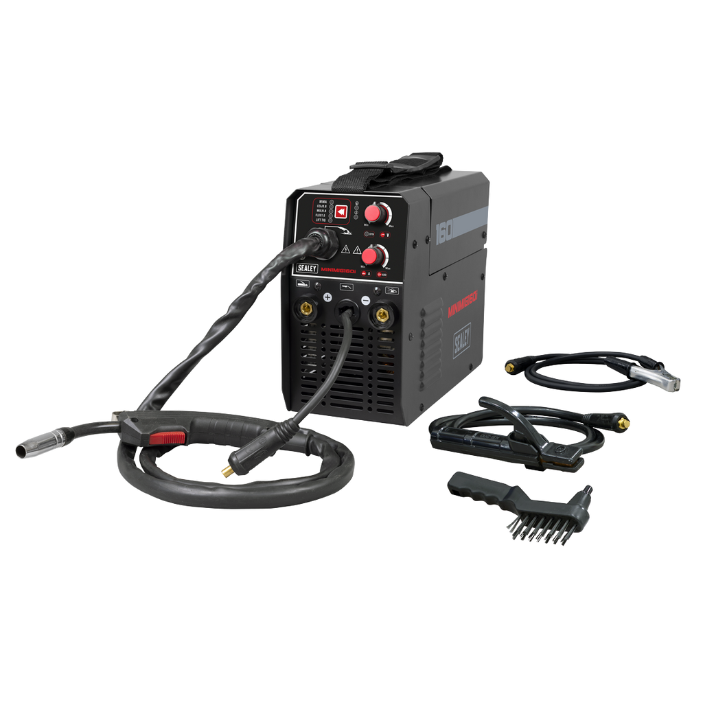 MIG/TIG & MMA (ARC/STICK) Inverter Welder 160A 230V MINIMIG160i