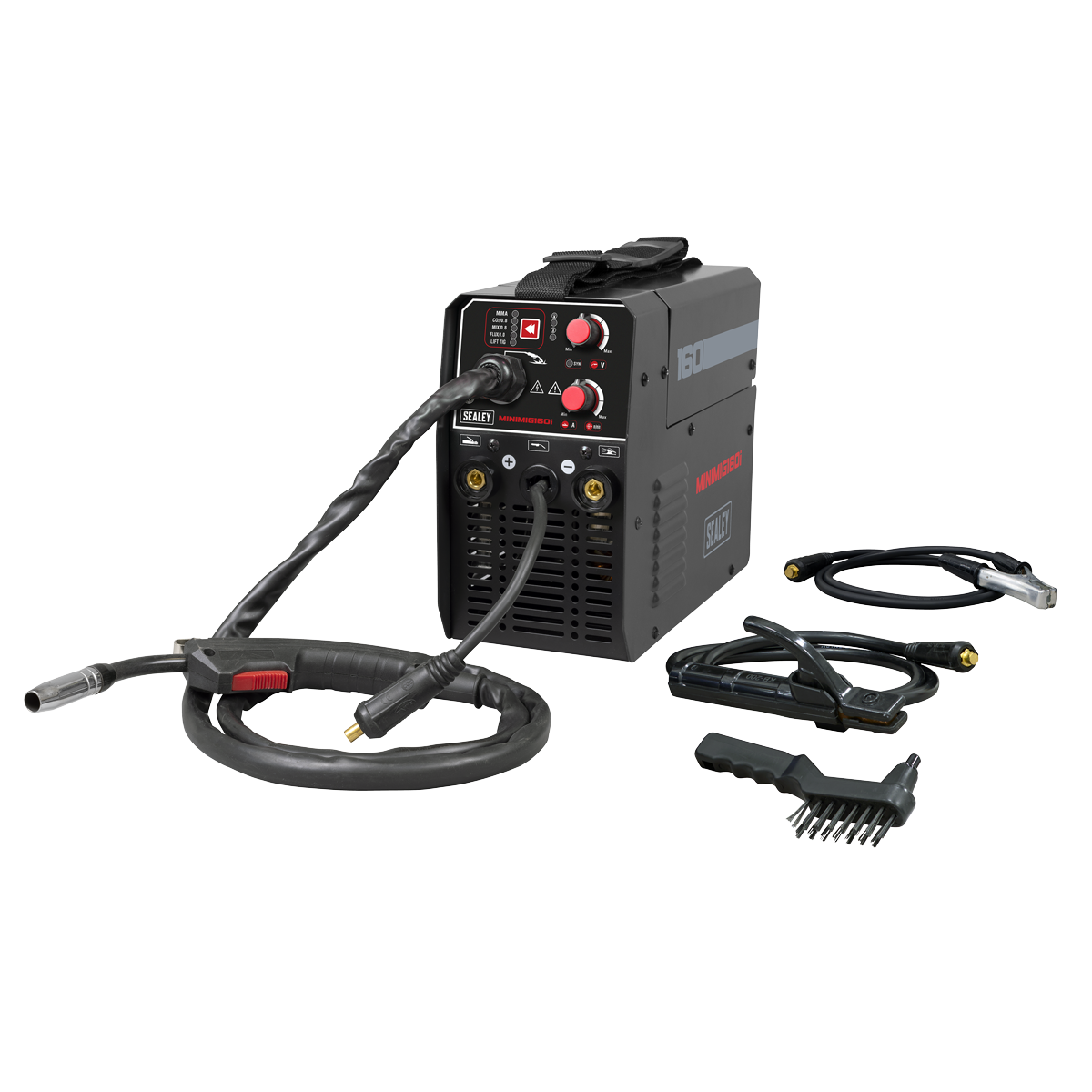MIG/TIG & MMA (ARC/STICK) Inverter Welder 160A 230V MINIMIG160i