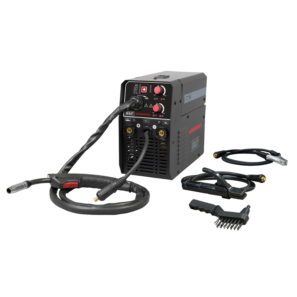 MIG/TIG & MMA (ARC/STICK) Inverter Welder 160A 230V MINIMIG160i