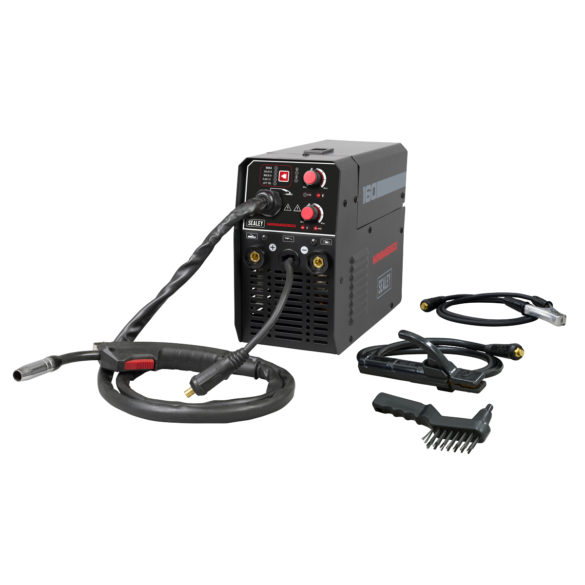 MIG/TIG & MMA (ARC/STICK) Inverter Welder 160A 230V MINIMIG160i