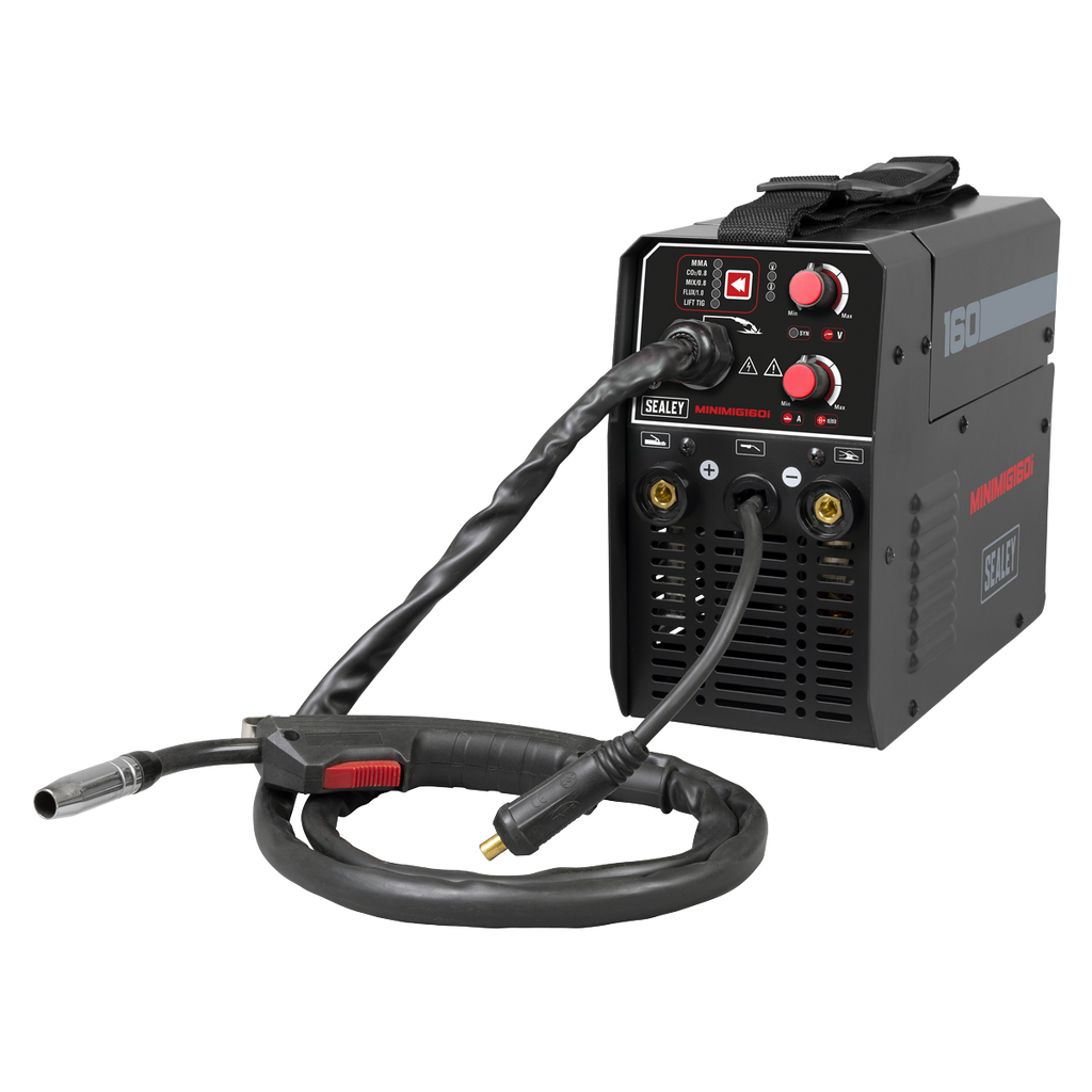 MIG/TIG & MMA (ARC/STICK) Inverter Welder 160A 230V MINIMIG160i