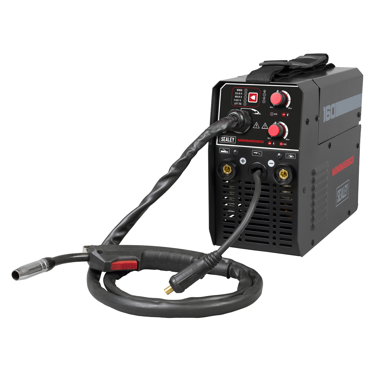 MIG/TIG & MMA (ARC/STICK) Inverter Welder 160A 230V MINIMIG160i