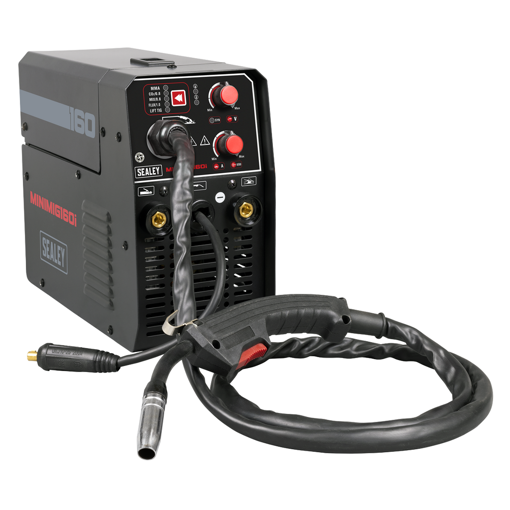 MIG/TIG & MMA (ARC/STICK) Inverter Welder 160A 230V MINIMIG160i