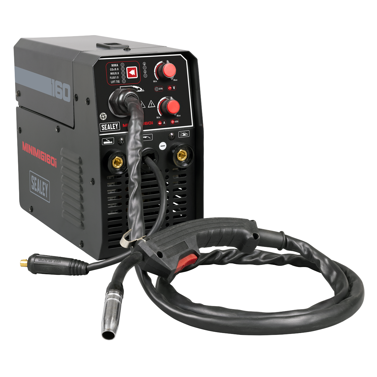 MIG/TIG & MMA (ARC/STICK) Inverter Welder 160A 230V MINIMIG160i