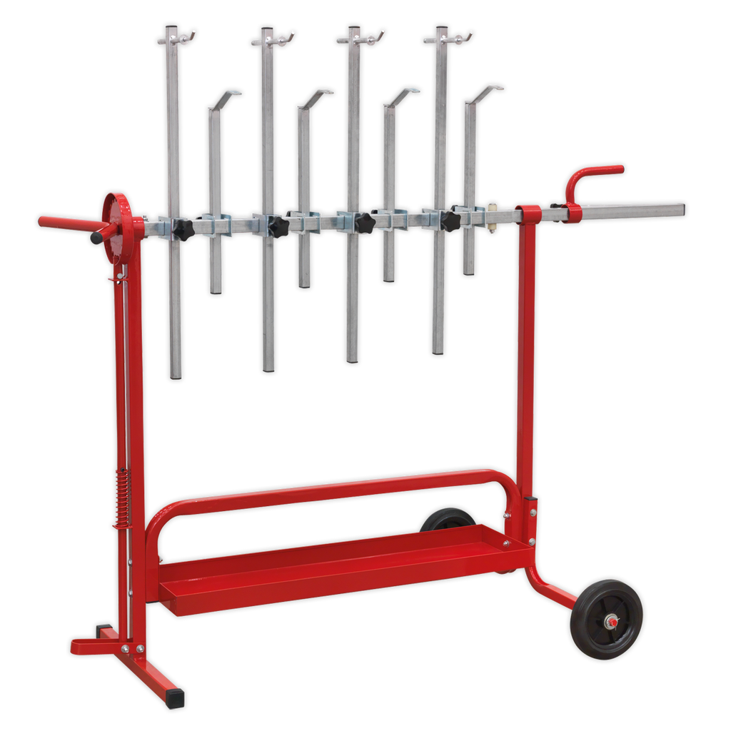 Heavy-Duty Universal Mobile Rotating Panel Stand MK62