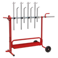 Heavy-Duty Universal Mobile Rotating Panel Stand MK62