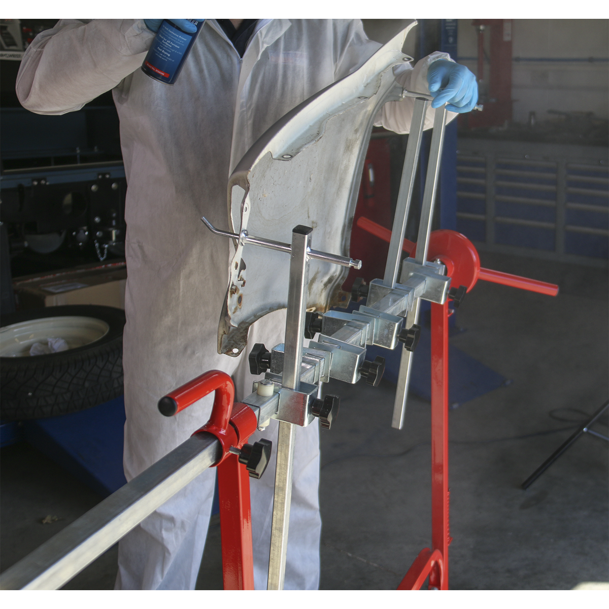 Heavy-Duty Universal Mobile Rotating Panel Stand MK62