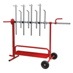 Heavy-Duty Universal Mobile Rotating Panel Stand MK62