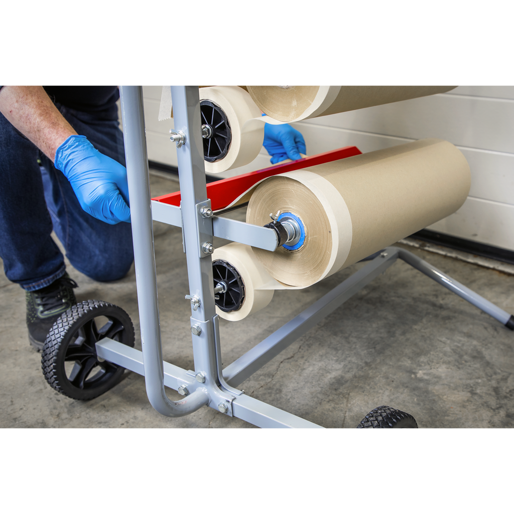 Masking Paper Dispenser Tree 2 x 300mm & 2 x 450mm Rolls MK63