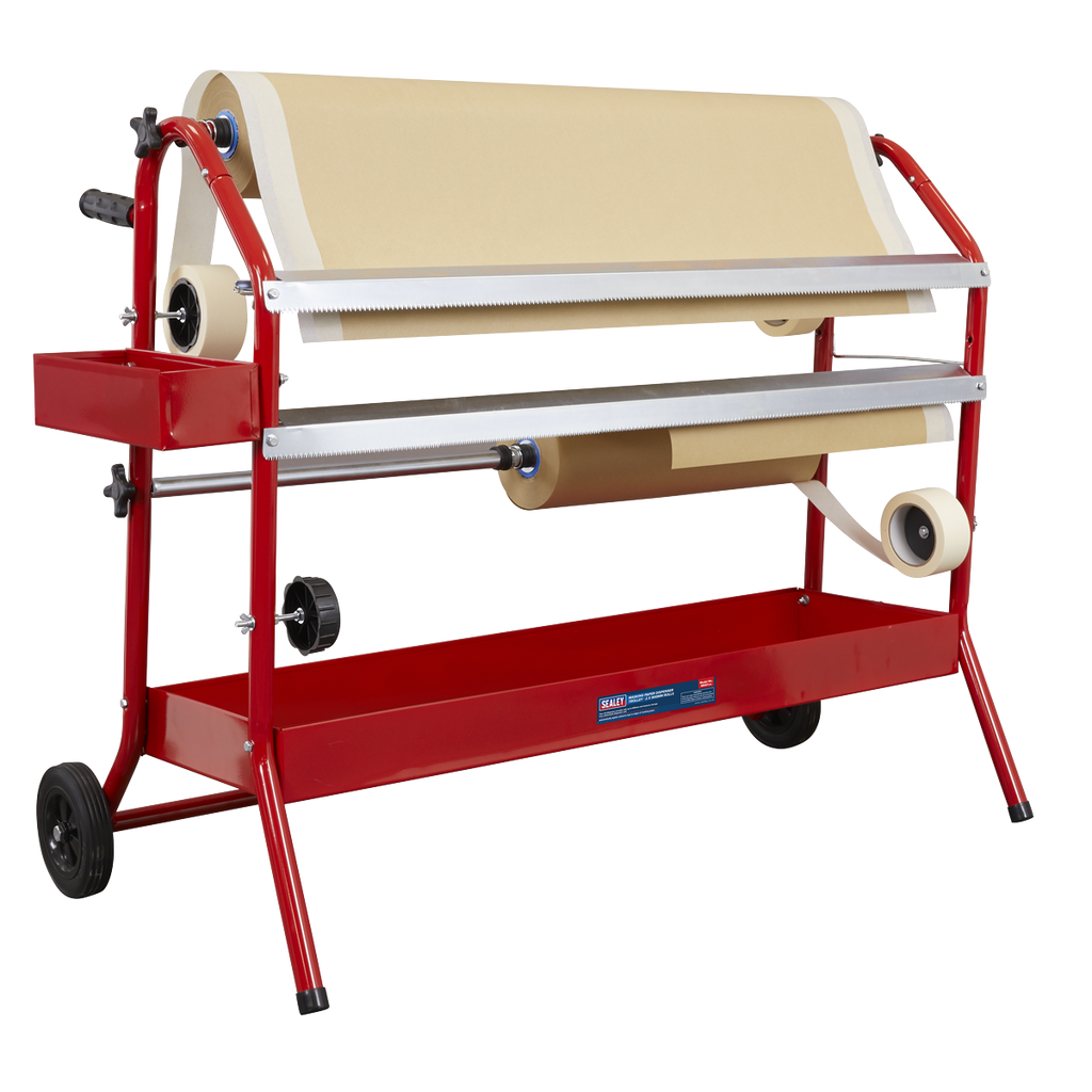 Masking Paper Dispenser Trolley 2 x 900mm Rolls MK67