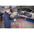 Heavy-Duty Alloy Wheel Painting/Repair Stand 4 Wheel Capacity MK71