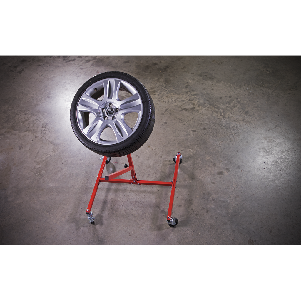 Alloy Wheel Painting/Repair Stand Single Wheel Capacity MK72