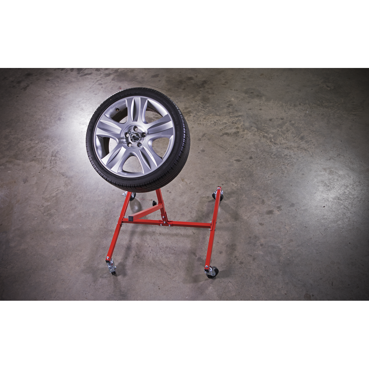 Alloy Wheel Painting/Repair Stand Single Wheel Capacity MK72