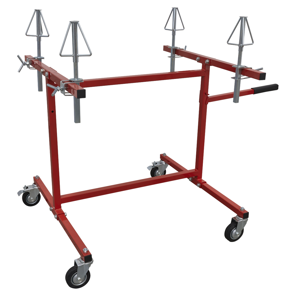 Alloy Wheel Repair/Painting Stand 4 Wheel Capacity MK74