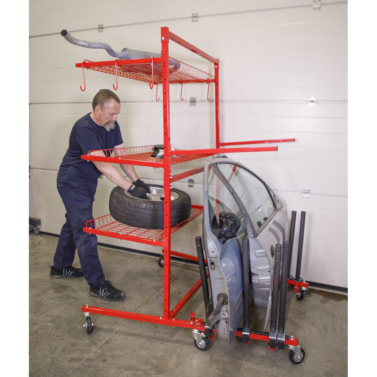 Parts Cart with Panel Train MK75