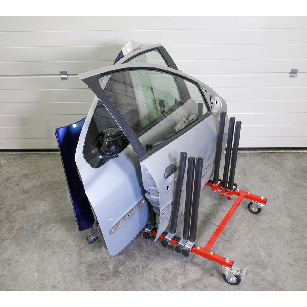 5 Panel Mobile Storage Rack MK76
