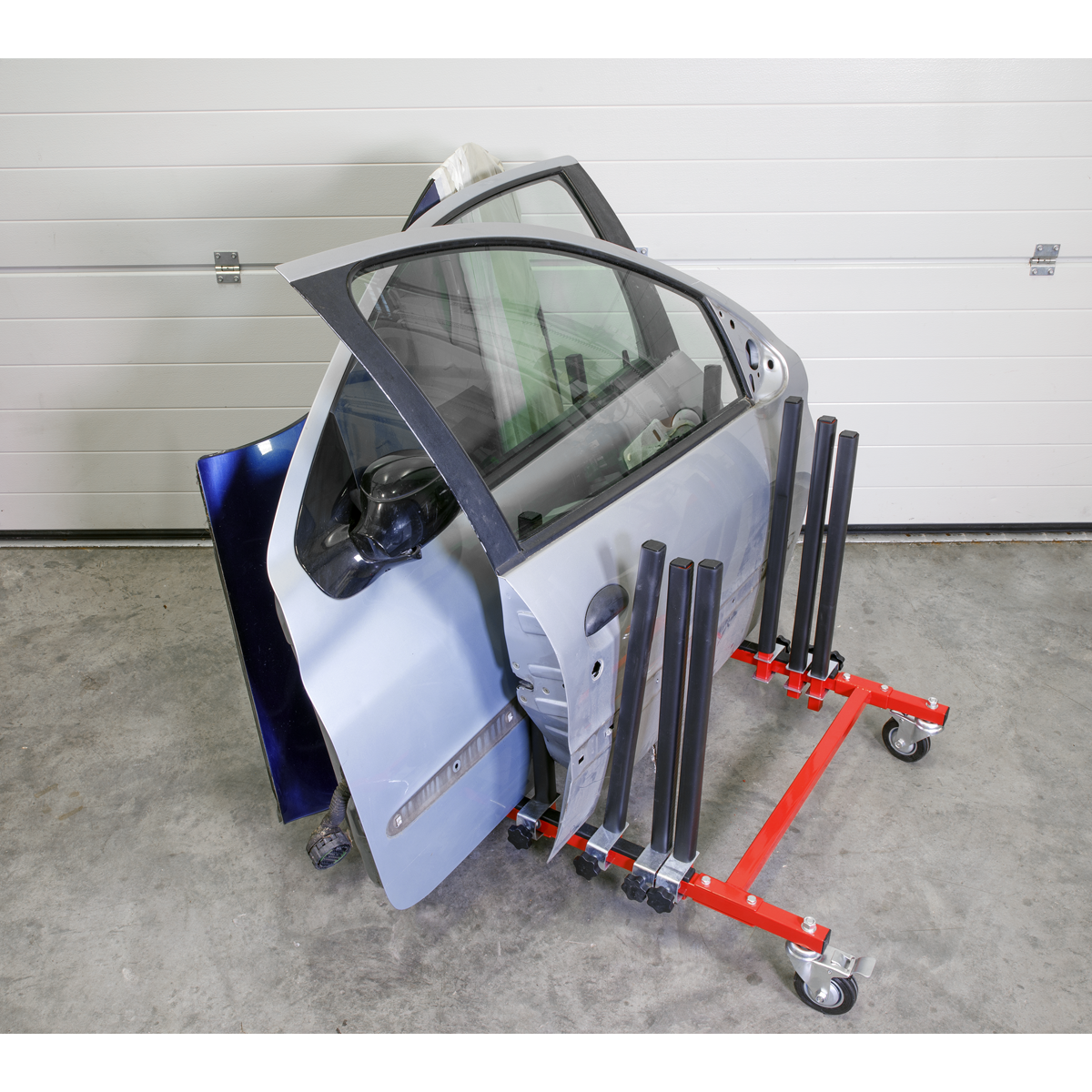 5 Panel Mobile Storage Rack MK76