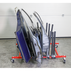 5 Panel Mobile Storage Rack MK76