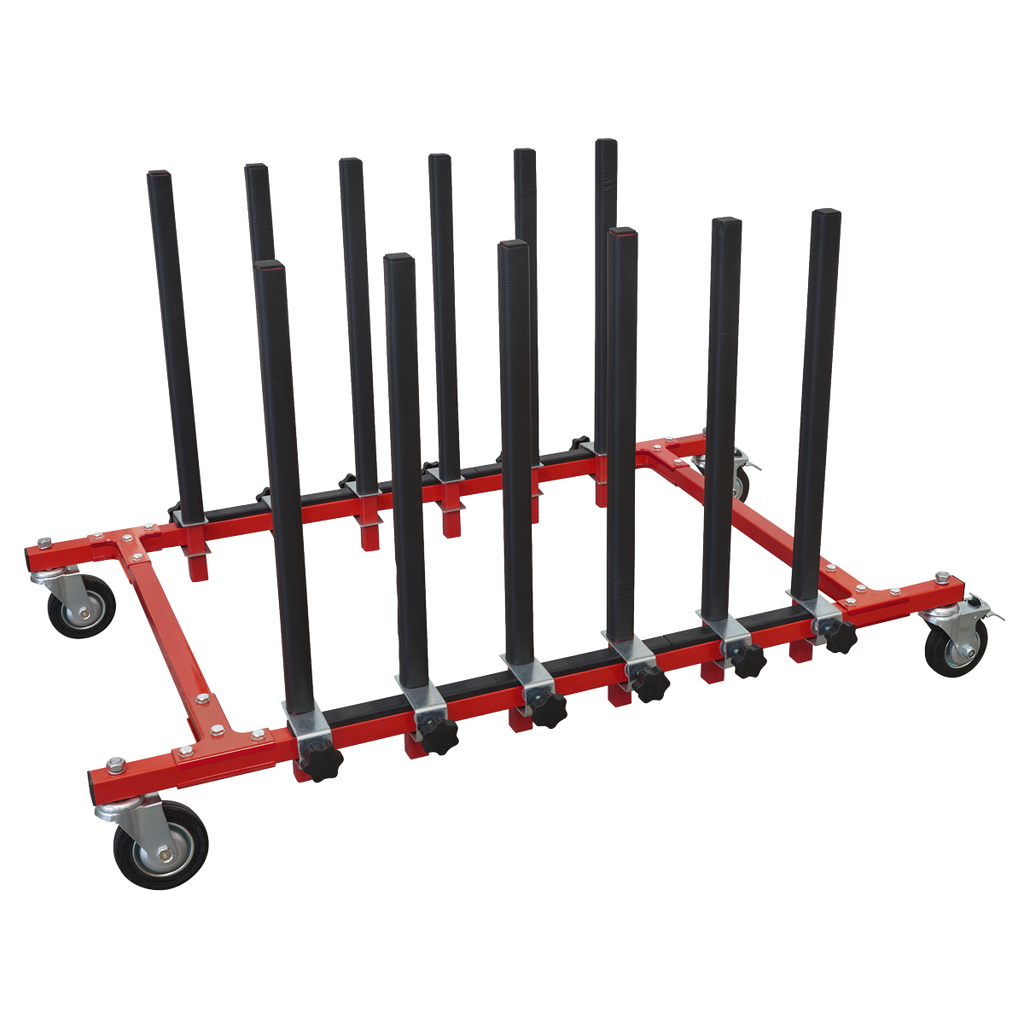5 Panel Mobile Storage Rack MK76