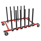 5 Panel Mobile Storage Rack MK76