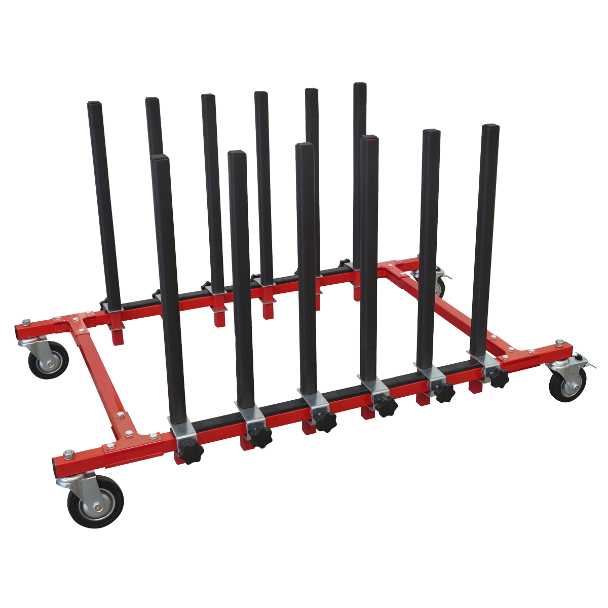 5 Panel Mobile Storage Rack MK76