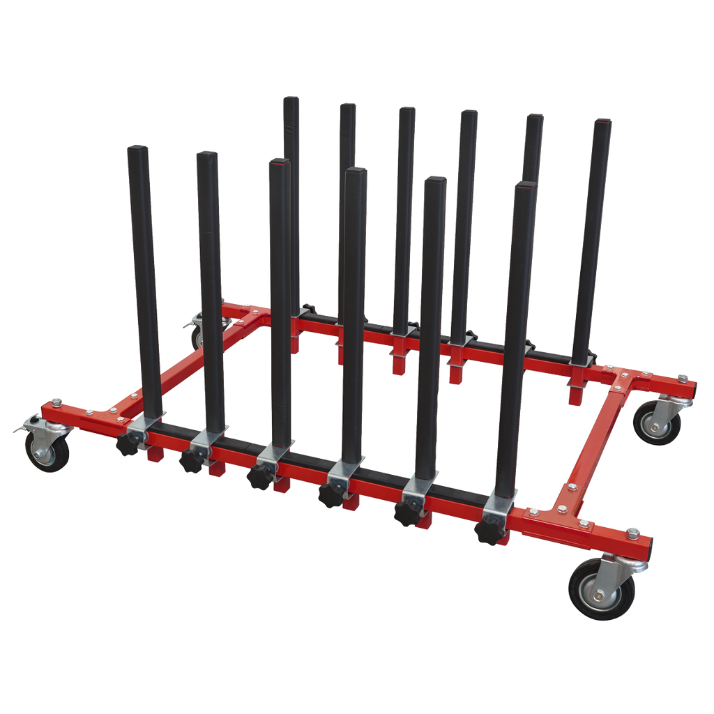 5 Panel Mobile Storage Rack MK76