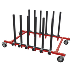 5 Panel Mobile Storage Rack MK76