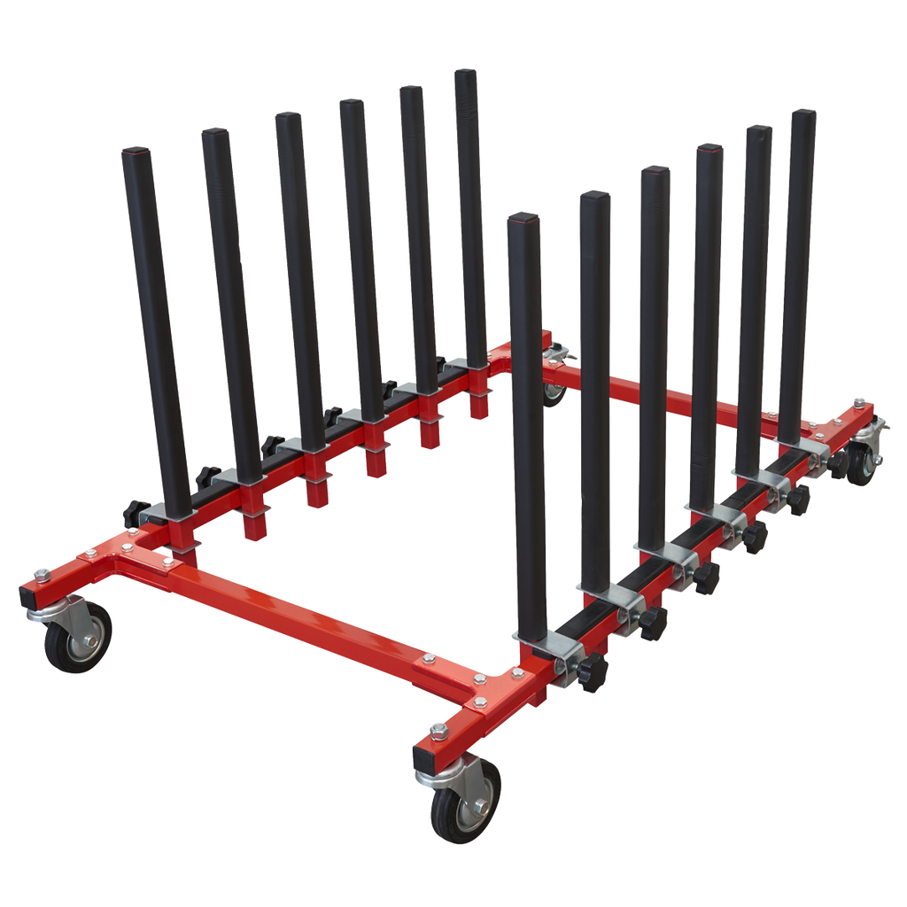 5 Panel Mobile Storage Rack MK76