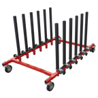 5 Panel Mobile Storage Rack MK76