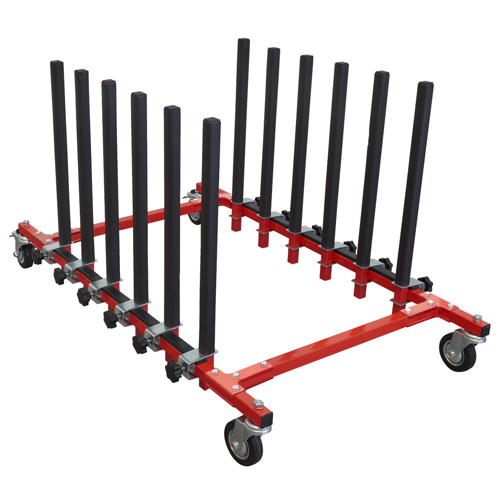 5 Panel Mobile Storage Rack MK76