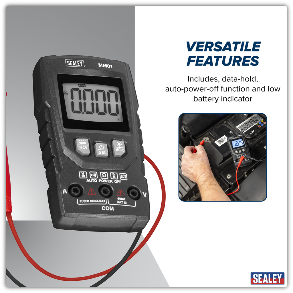 6-Function Auto-Ranging Digital Multimeter MM01