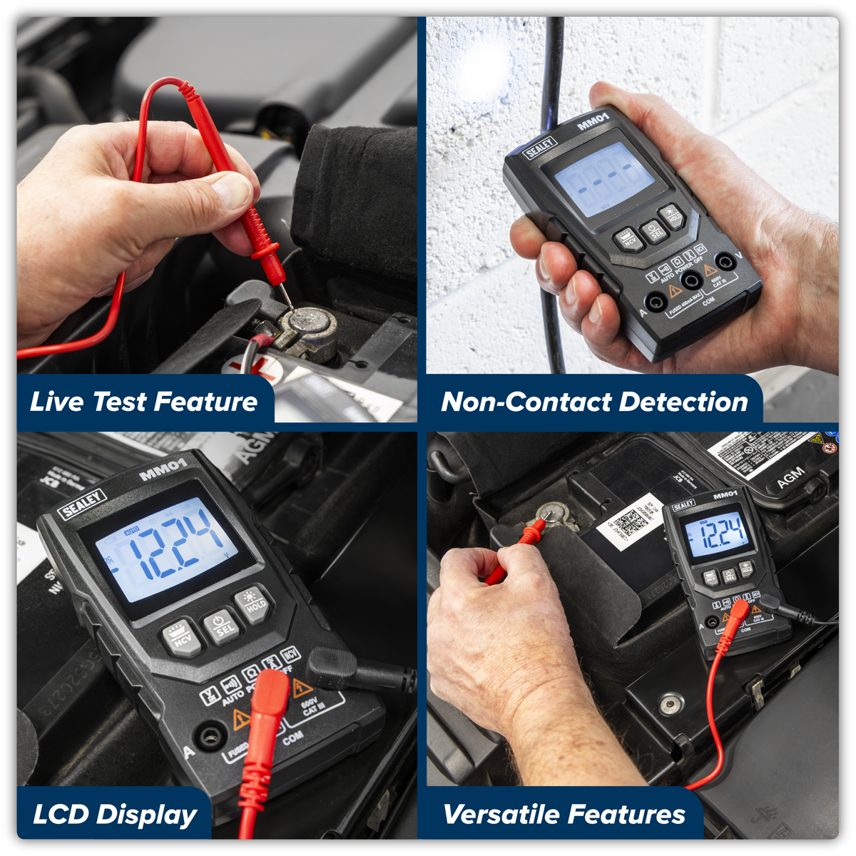 6-Function Auto-Ranging Digital Multimeter MM01