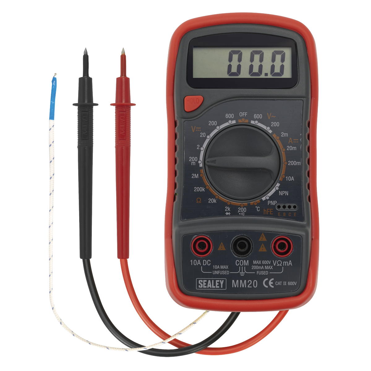 8-Function Digital Multimeter with Thermocouple MM20
