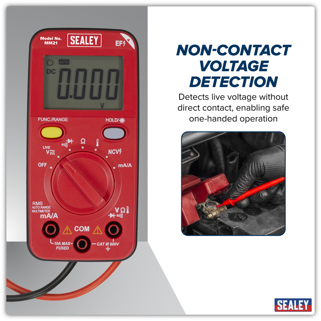 10-Function Professional Auto-Ranging Digital Multimeter MM21