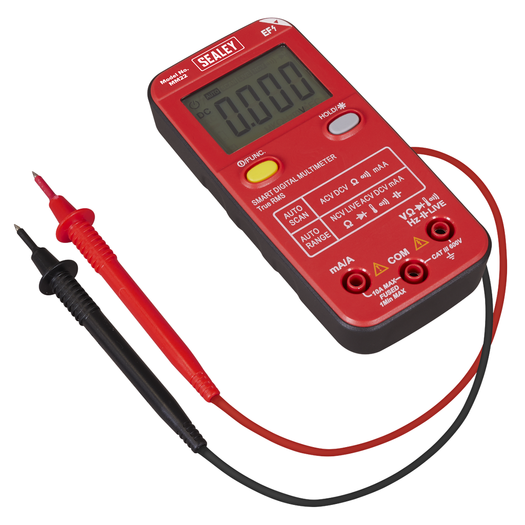 13-Function Professional Smart Auto-Scanning Digital Multimeter MM22