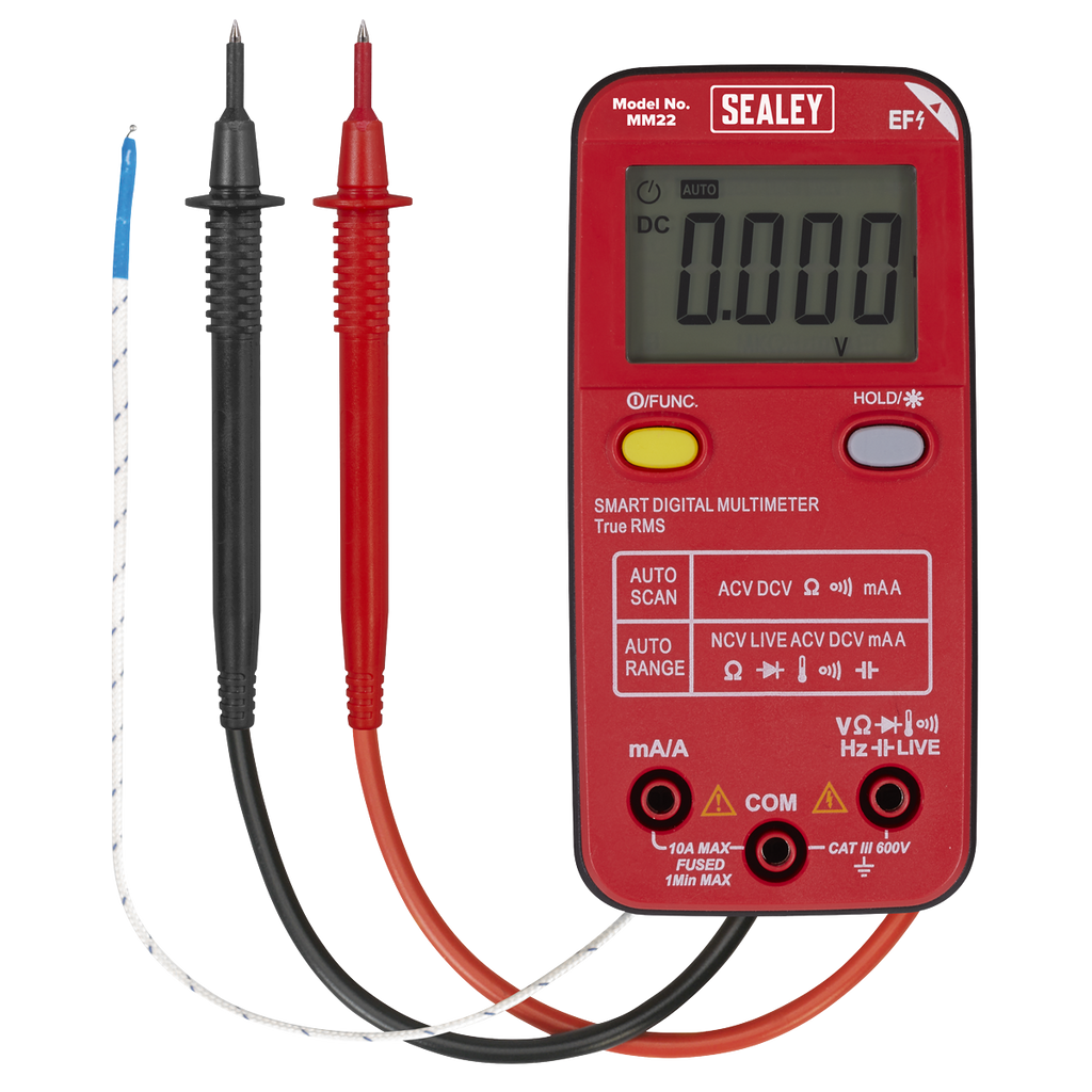 13-Function Professional Smart Auto-Scanning Digital Multimeter MM22